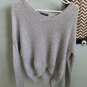 Brandy Melville gray knitted sweater!